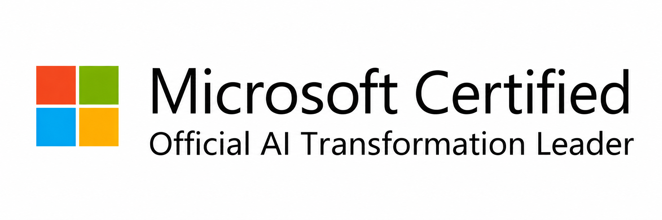 Microsoft Certified — Official AI Transformation Leader